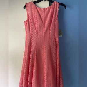 Coral dress